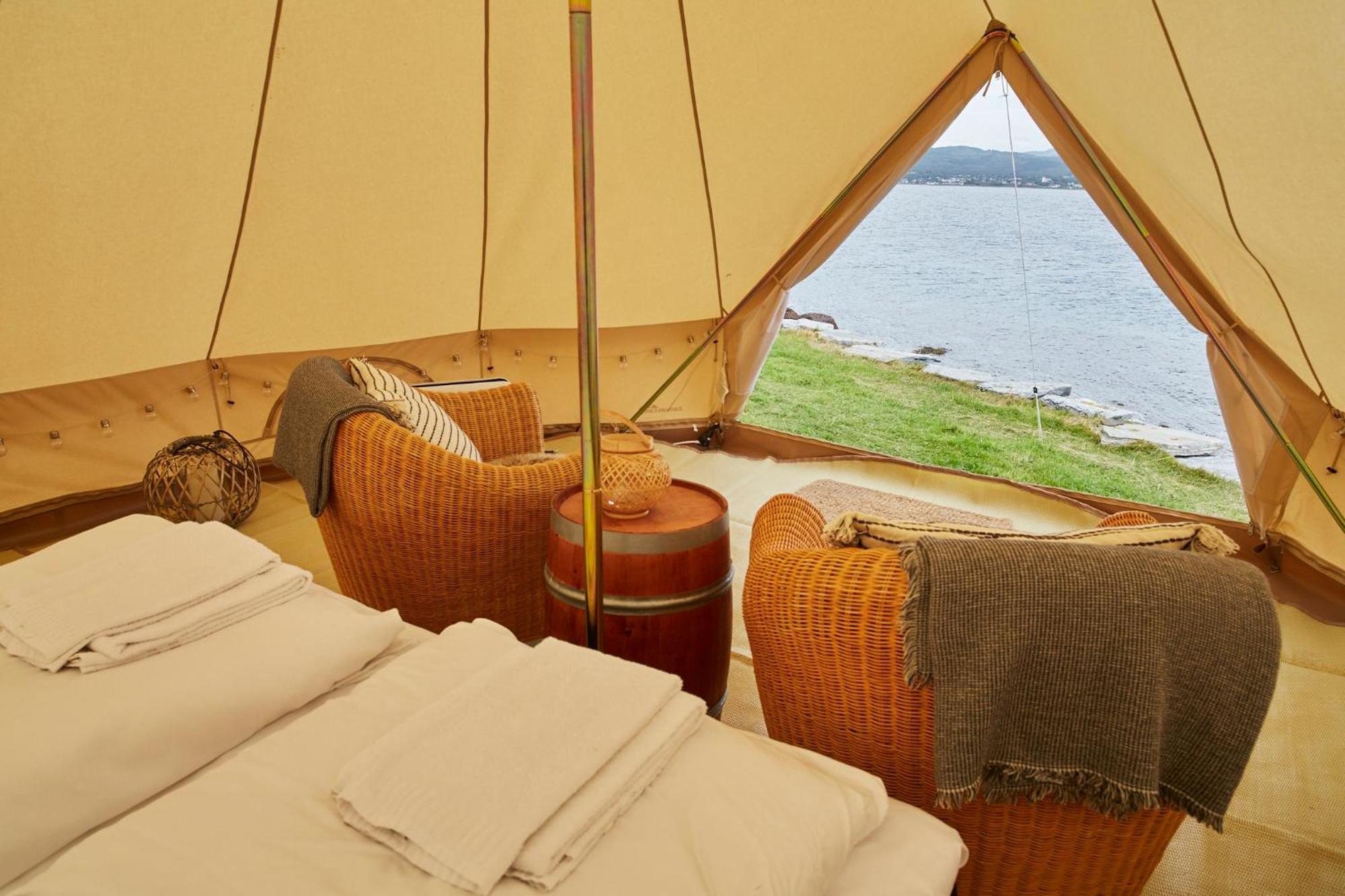 Sandtorgholmen Glamping Bagian luar foto