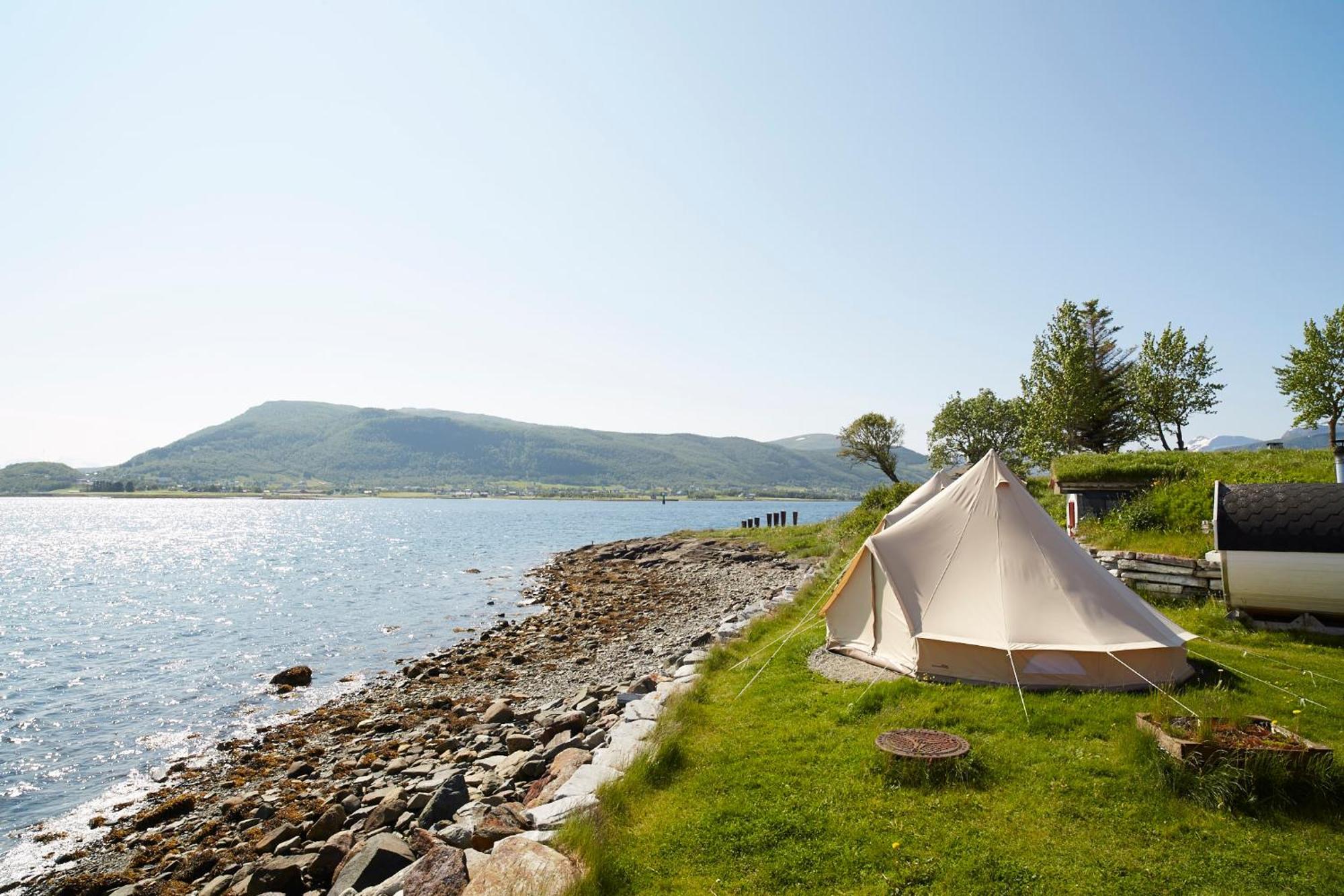 Sandtorgholmen Glamping Bagian luar foto