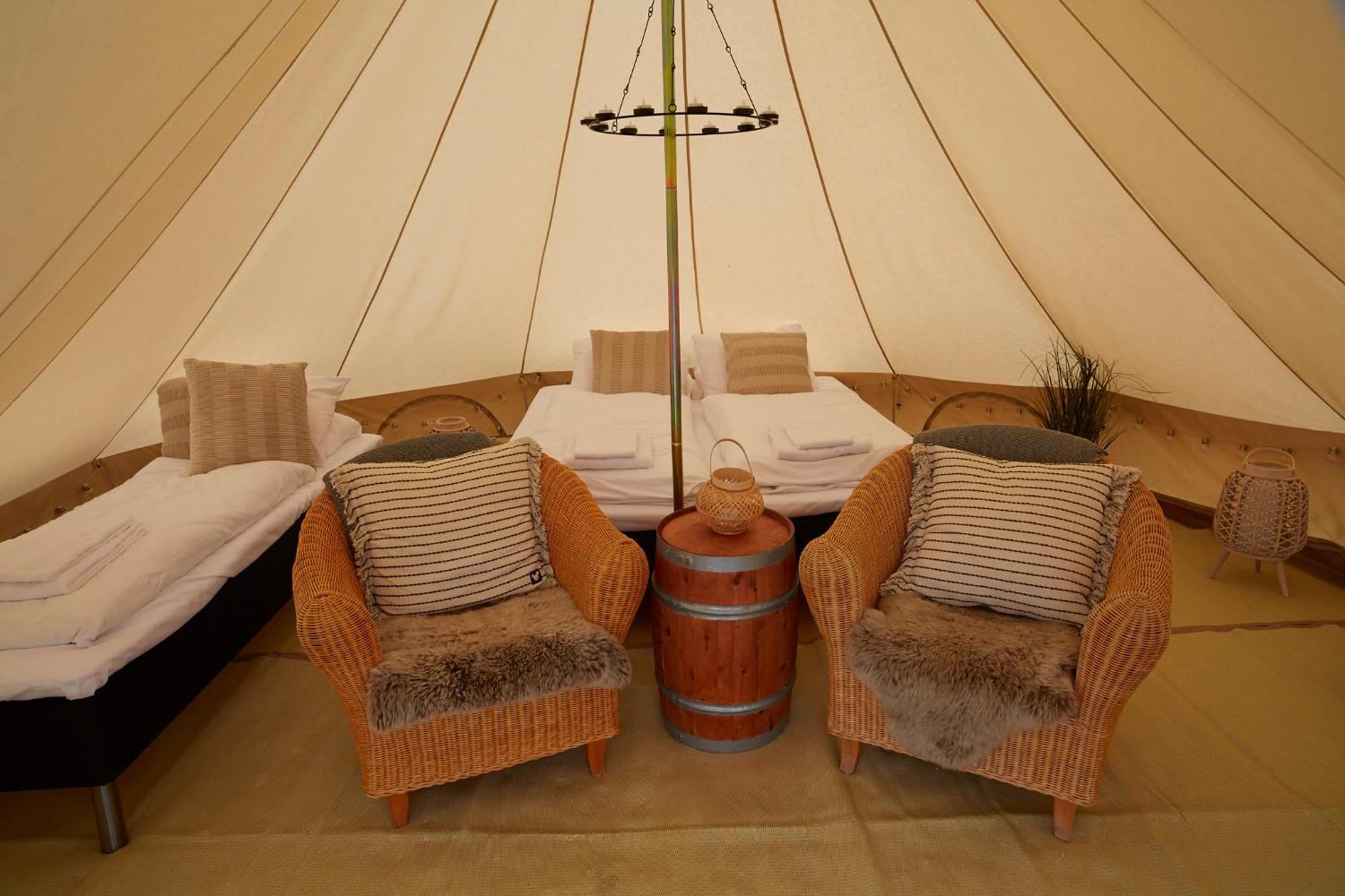 Sandtorgholmen Glamping Bagian luar foto
