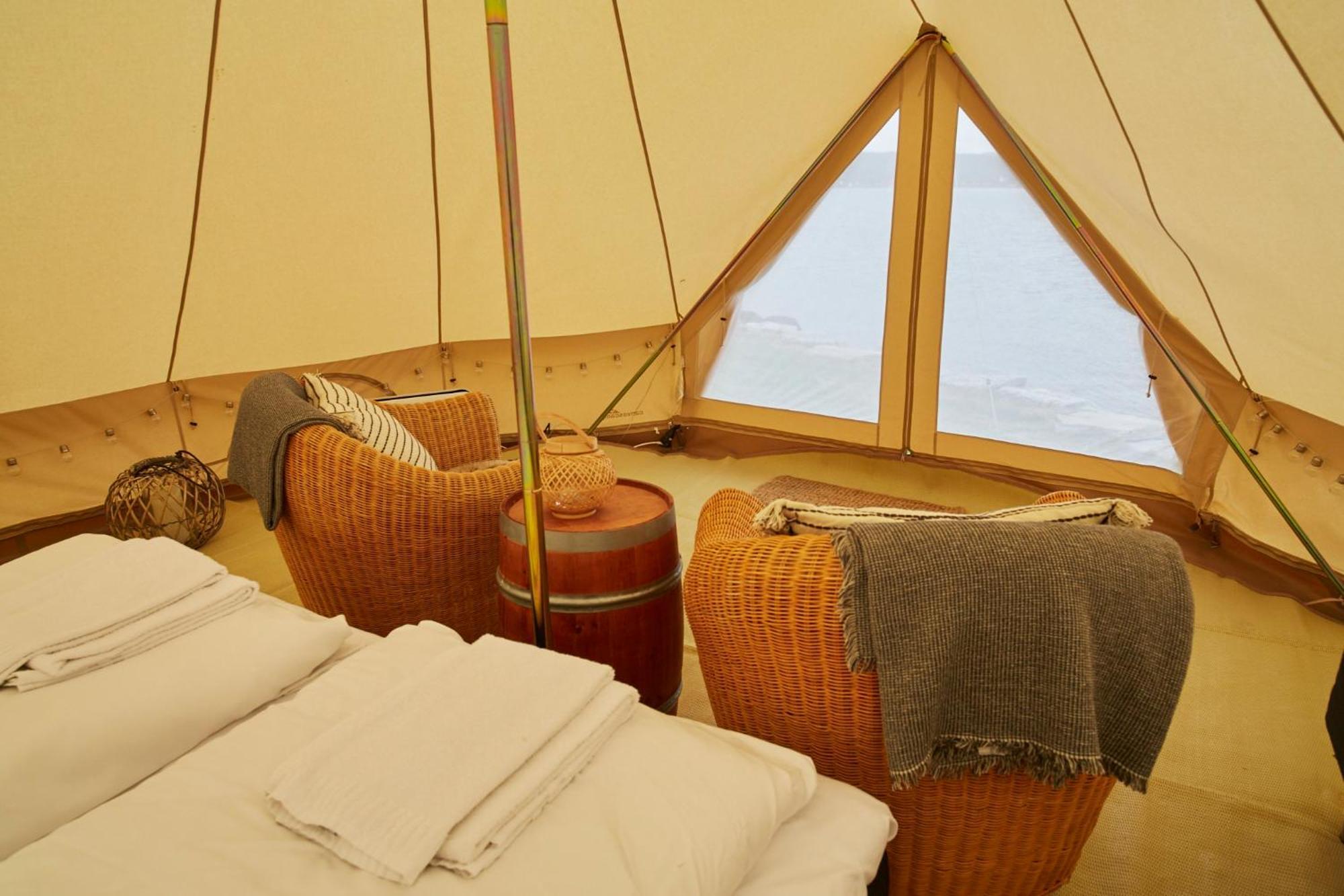 Sandtorgholmen Glamping Bagian luar foto